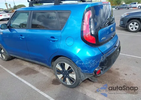 2016 Kia Soul + from USA, damaged, VIN KNDJP3A55G7330486